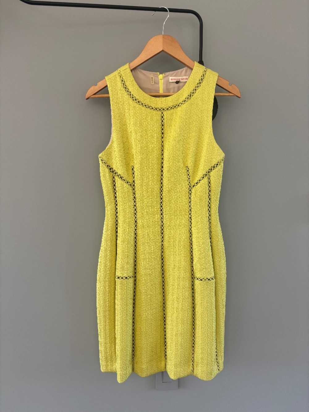 Rebecca Taylor Lime Green Dress